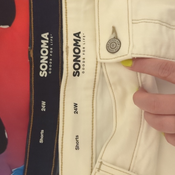 Pair of Denim Shorts 24W - Picture 9 of 11